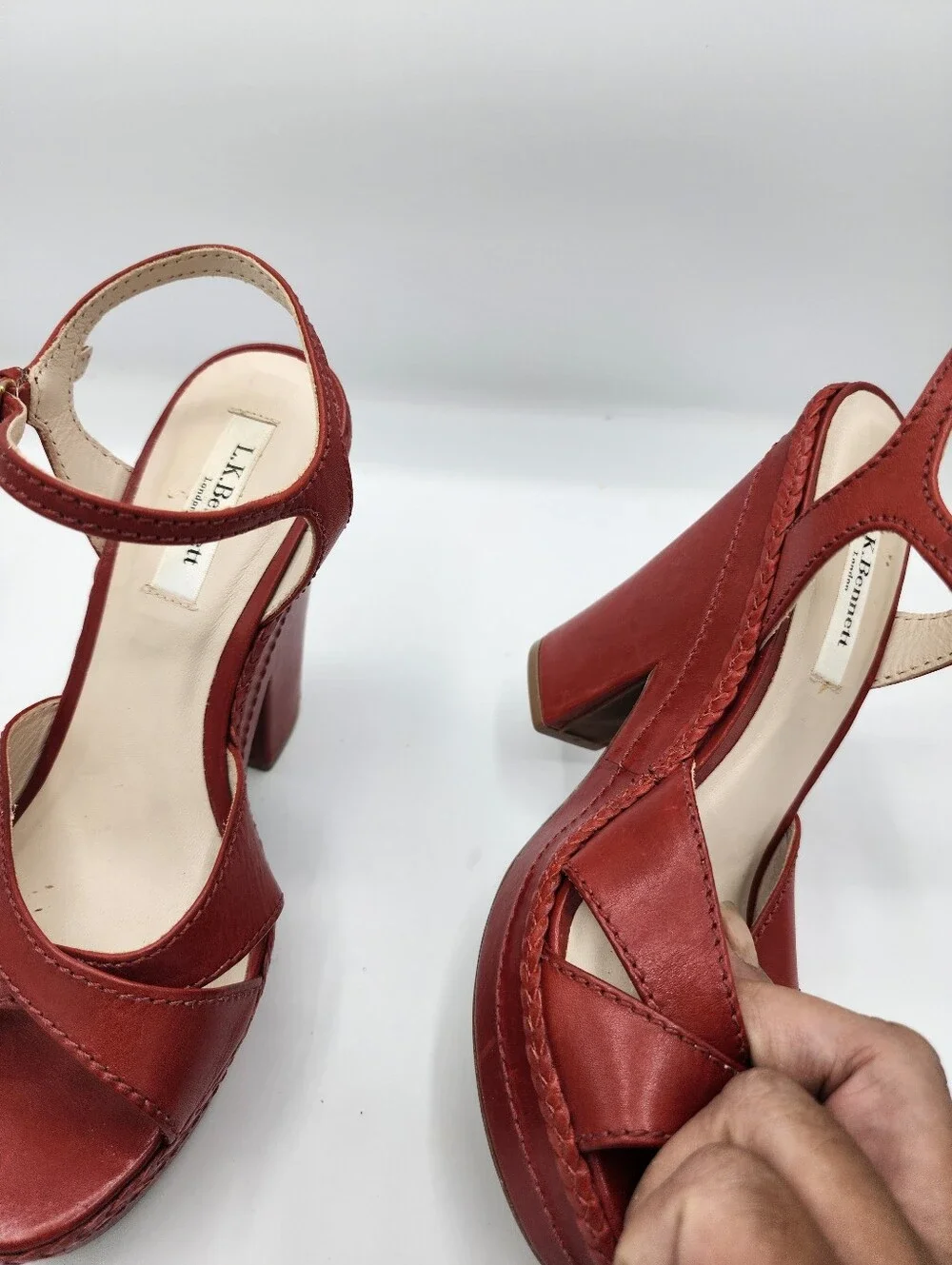 LK Bennett elegant red